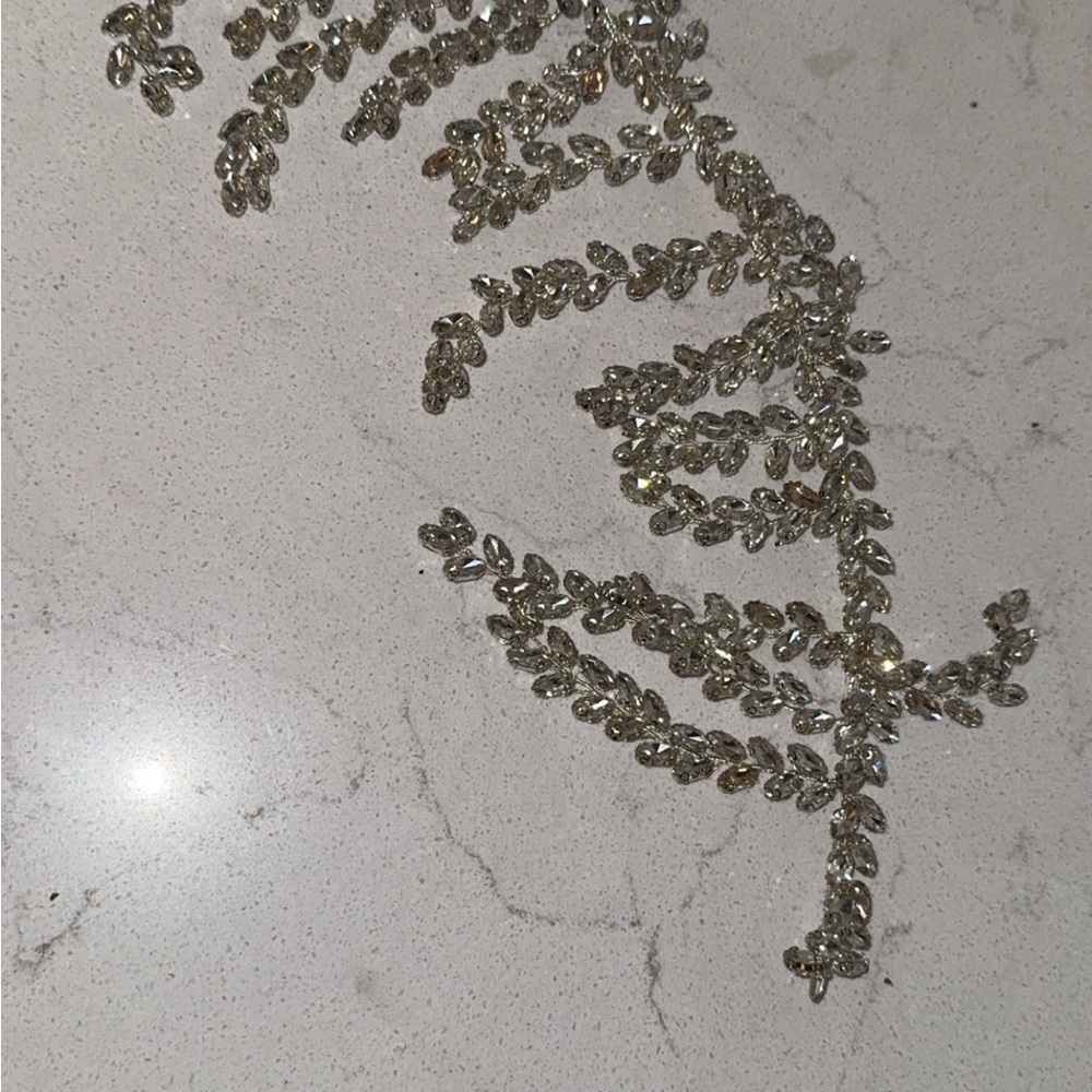 Gold Leaf Sequin Embellishment